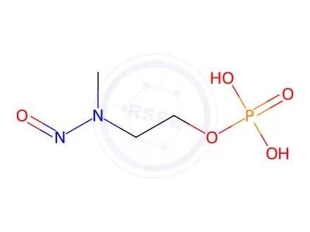 Chemical structure of Cyclophosphamide Impurity 36 (N-Nitroso Cyclophosphamide Impurity 35)