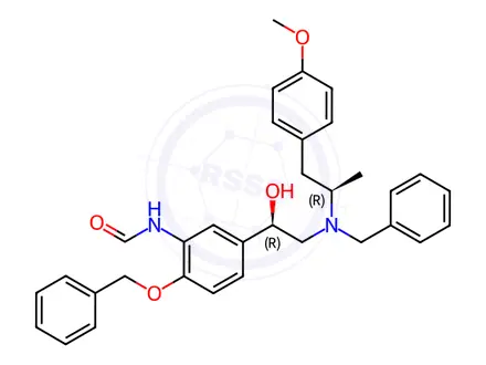 Chemical structure of Arformoterol Impurity 2