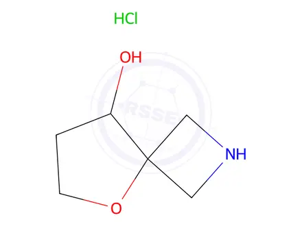 Chemical structure of 5-Oxa-2-azaspiro[3.4]Octan-8-ol hydrochloride