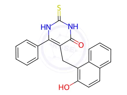 Chemical structure of SIRT1/2 Inhibitor IV, Cambinol