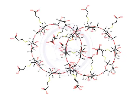 Chemical structure of Sugammadex Impurity Org199129-1