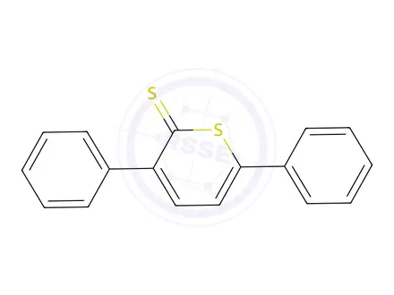 Chemical structure of 3,6-Diphenyl-2H-thiopyran-2-thione