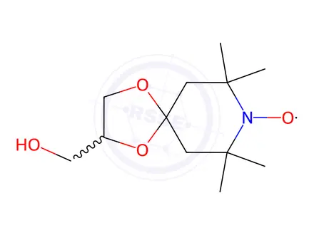 Chemical structure of N-Oxytriacetoneamine Glycerol Ketal