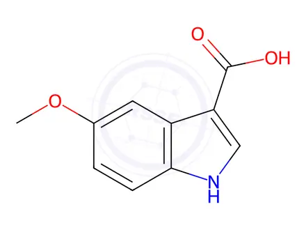 Chemical structure of 5-Methoxyindole-3-carboxylic acid