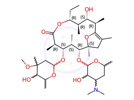 Chemical structure of Erythromycin Impurity 14