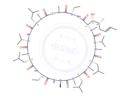 Chemical structure of Ciclosporin EP Impurity E