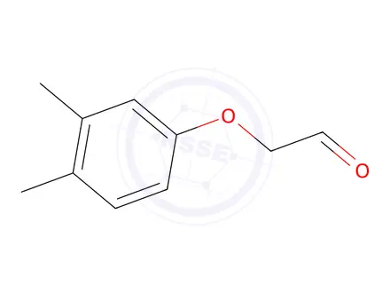 Chemical structure of 2-(3,4-Dimethylphenoxy)acetaldehyde