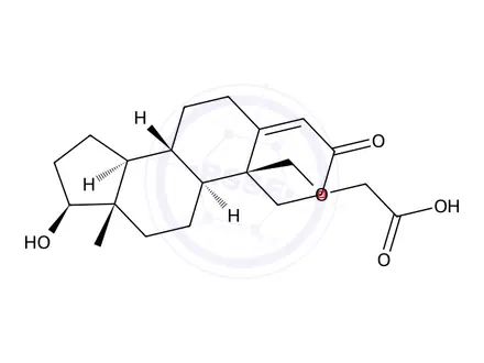 Chemical structure of Testosterone Impurity 27