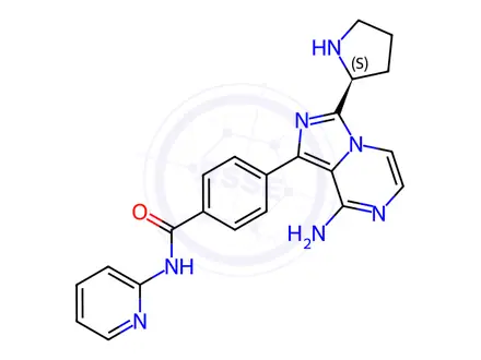 Chemical structure of Acalabrutinib Impurity 62