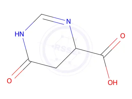 Chemical structure of 6-Oxo-1,4,5,6-tetrahydropyrimidine-4-carboxylic acid