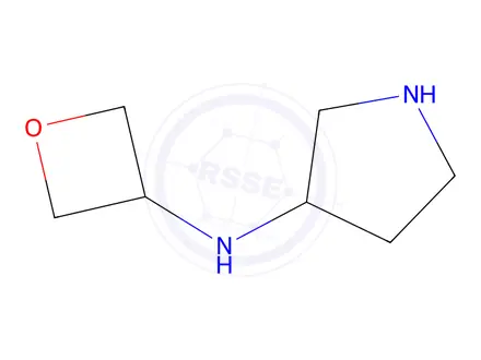 Chemical structure of N-(oxetan-3-yl)pyrrolidin-3-amine