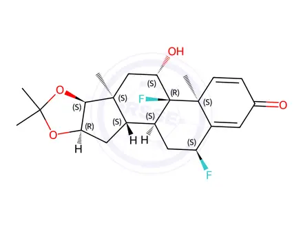 Chemical structure of Fluocinolone Acetonide Impurity 63