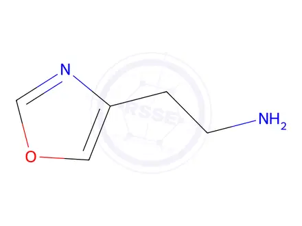 Chemical structure of 2-(Oxazol-4-yl)ethan-1-amine