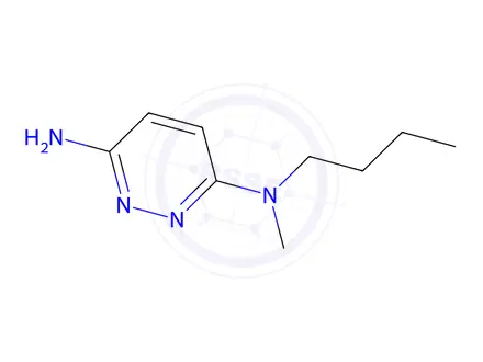 Chemical structure of n3-butyl-n3-methylpyridazine-3,6-diamine