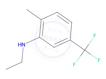 Chemical structure of n-Ethyl-2-methyl-5-(trifluoromethyl)aniline