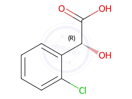 Chemical structure of 2-Chloro-D-mandelic Acid