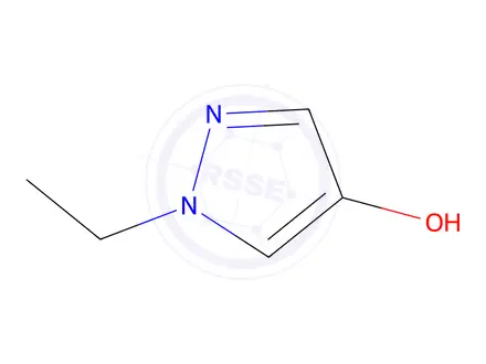 Chemical structure of 1-ethyl-1H-pyrazol-4-ol