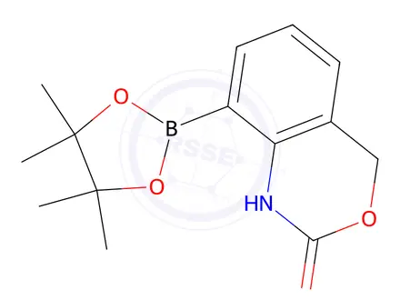 Chemical structure of 8-(4,4,5,5-Tetramethyl-1,3,2-dioxaborolan-2-yl)-1H-benzo[d][1,3]oxazin-2(4H)-one
