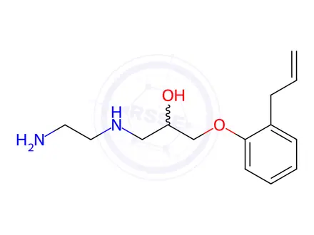 Chemical structure of Alprenolol Impurity 14