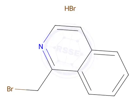 Chemical structure of 1-(Bromomethyl)isoquinoline Hydrobromide