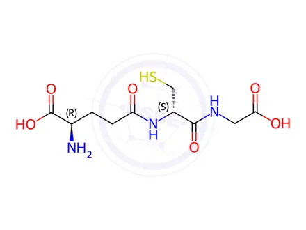 Chemical structure of Glutathione Impurity 17