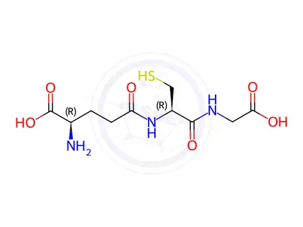 Chemical structure of Glutathione Impurity 42