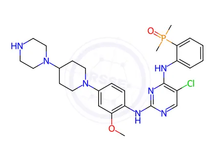Chemical structure of Demethyl Brigatinib