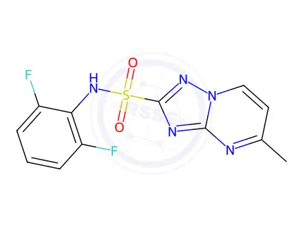 Chemical structure of Flumetsulam