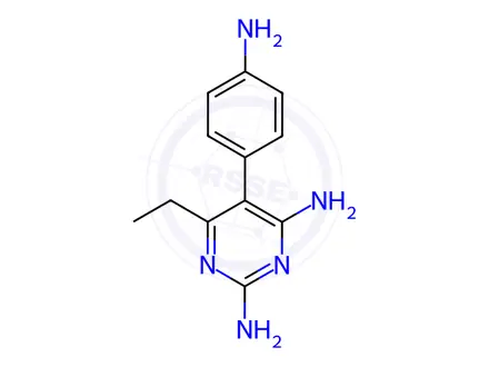Chemical structure of Pyrimethamine Impurity 6