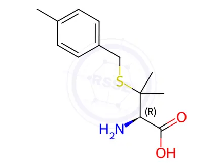 Chemical structure of Penicillamine Impurity 32