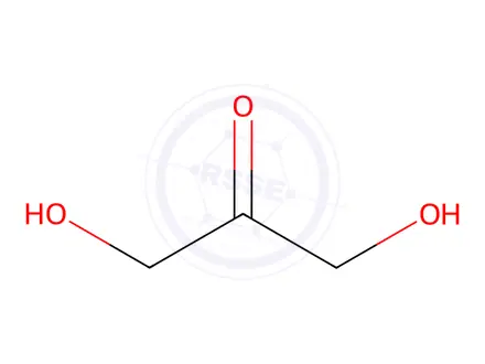 Chemical structure of Glycerone