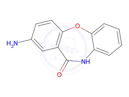 Chemical structure of 2-Aminodibenzo[b,f][1,4]oxazepin-11(10h)-one