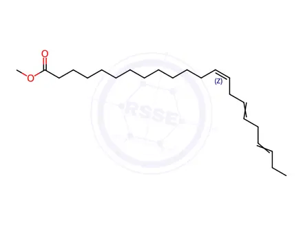 Chemical structure of Methyl Docosatrienoate(cis-13,16,19)