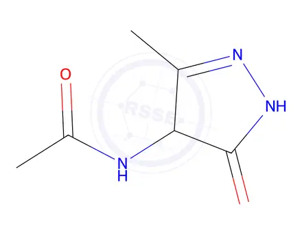 Chemical structure of N-(3-Hydroxy-5-methyl-4H-pyrazol-4-yl)acetamide