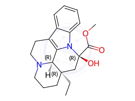 Chemical structure of Vinpocetine Impurity N