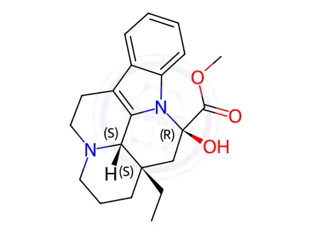 Chemical structure of Vinpocetine Impurity I