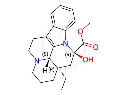 Chemical structure of Vinpocetine Impurity K