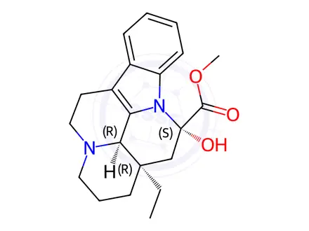 Chemical structure of Vinpocetine Impurity H