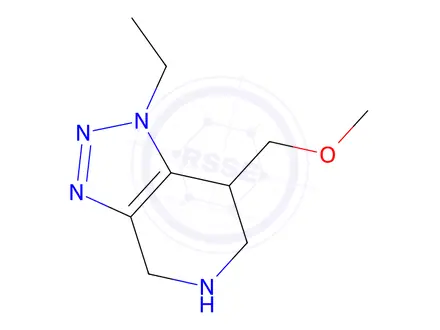 Chemical structure of 1-Ethyl-7-(Methoxymethyl)-4,5,6,7-Tetrahydro-1H-[1,2,3]Triazolo[4,5-C]Pyridine
