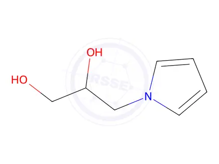 Chemical structure of 3-(1H-pyrrol-1-yl)propane-1,2-diol
