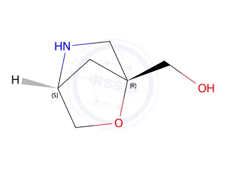 Chemical structure of ((1R,4S)-2-oxa-5-azabicyclo[2.2.1]Heptan-1-yl)methanol