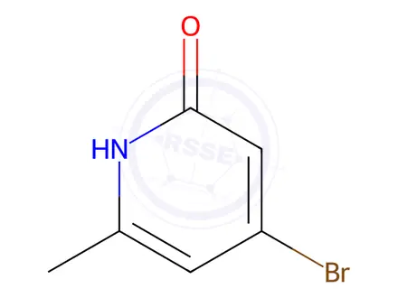 Chemical structure of 4-Bromo-6-methylpyridin-2-ol