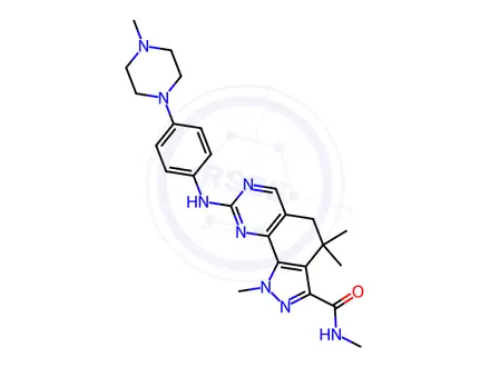 Chemical structure of Milciclib