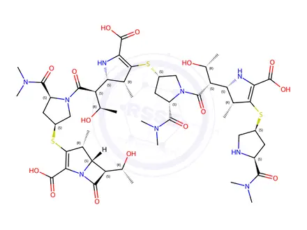 Chemical structure of Meropenem Impurity 39