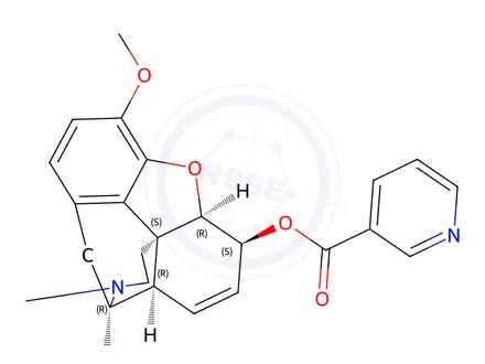 Chemical structure of Nicocodine