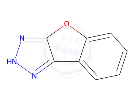 Chemical structure of 2H-Benzofuro[2,3-d]triazole (8CI)