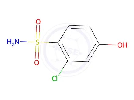 Chemical structure of 2-Chloro-4-hydroxybenzenesulfonamide