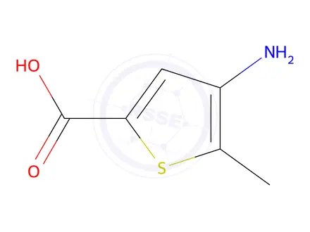 Chemical structure of 4-Amino-5-methylthiophene-2-carboxylic acid