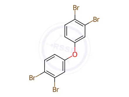 Chemical structure of PBDE 77