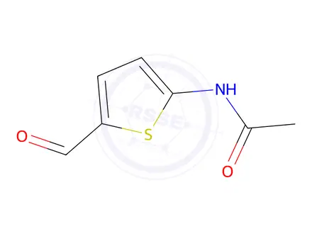 Chemical structure of N-(5-Formyl-2-thienyl)acetamide
